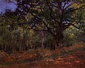 克劳德莫奈 - The Bodmer Oak, Fontainebleau